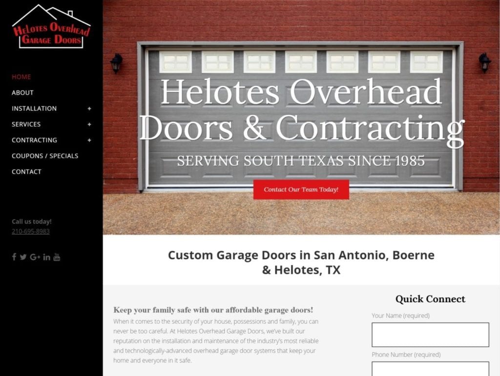 San Antonio Website Builder